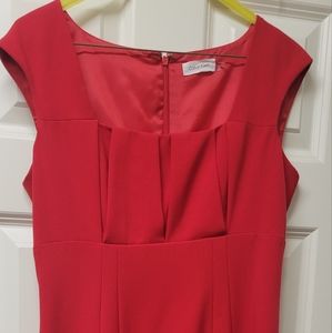 Red Calvin Klein Dress